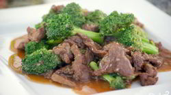 Рецепт Говядины с брокколи под устричным соусом