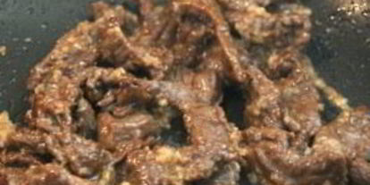 Шаг 5: говядины с брокколи под устричным соусом