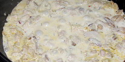 Шаг 6: куриного филе по-строгановсков