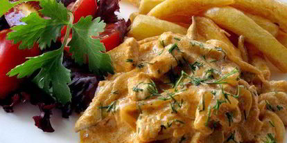 Шаг 8: куриного филе по-строгановсков