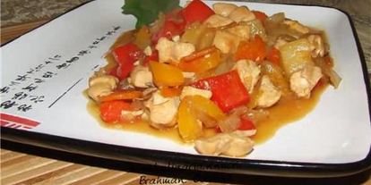 Шаг 43: куриного филе в кисло-сладком соусе