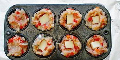 Шаг 3: куриных шариков с сыром