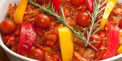 Шаг 4: курицы запеченной с овощами