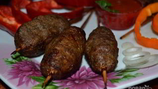 Рецепт Люля-кебаба в духовке из баранины