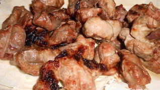 Рецепт Мяса на углях