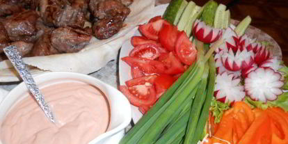 Шаг 3: мяса на углях