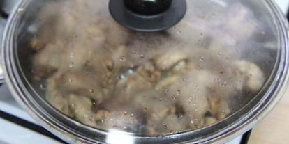 Шаг 3: свинины с черными боками