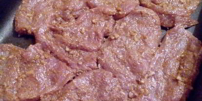 Шаг 4: свинины с горчицей и корицей