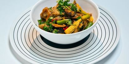 Шаг 5: свинины со спаржея