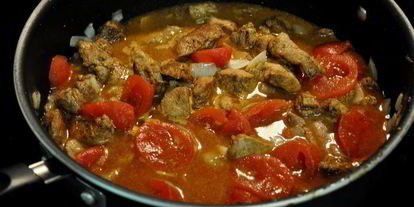 Шаг 3: свиного паприкаша