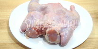 Шаг 2: запеченного цыпленка с медово-горчичной корочкой