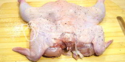 Шаг 4: запеченного цыпленка с медово-горчичной корочкой