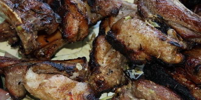 Рецепт жареных ребрышек