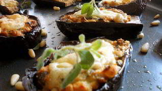 Рецепт Баклажанов, фаршированных курицей