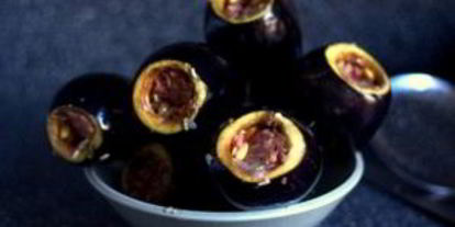 Шаг 3: баклажанов, фаршированных мясом и рисом