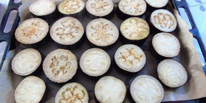 Шаг 1: баклажанов лето на тарелке