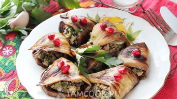Рецепт Баклажанов по-абхазски