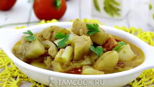 Рецепт Баклажанов, тушенных в мультиварке-скороварке