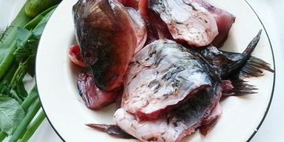 Шаг 4: ботвиньи с жареным карпом