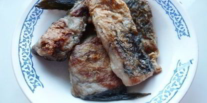 Шаг 5: ботвиньи с жареным карпом