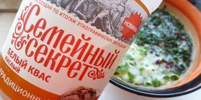 Шаг 8: ботвиньи с жареным карпом