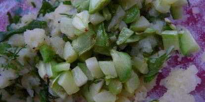 Шаг 4: дважд запеченный картофель с двумя начинками