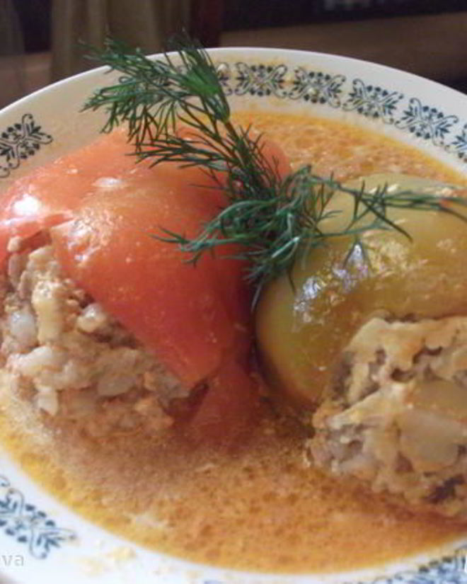 Рецепт фаршированного перца