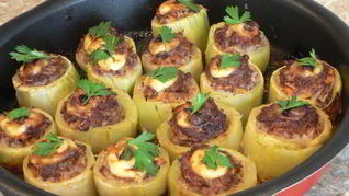 Рецепт Фаршированных кабачков