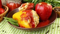 Рецепт Фаршированных перцев с рисом в мультиварке