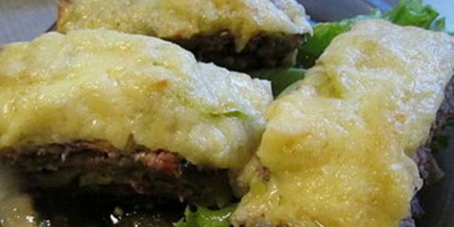 Рецепт кабачков и баклажаны с фаршем