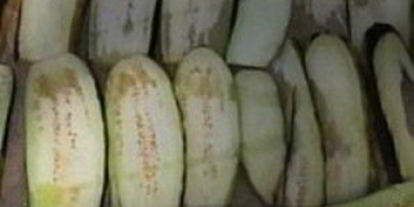 Шаг 1: кабачков и баклажаны с фаршем