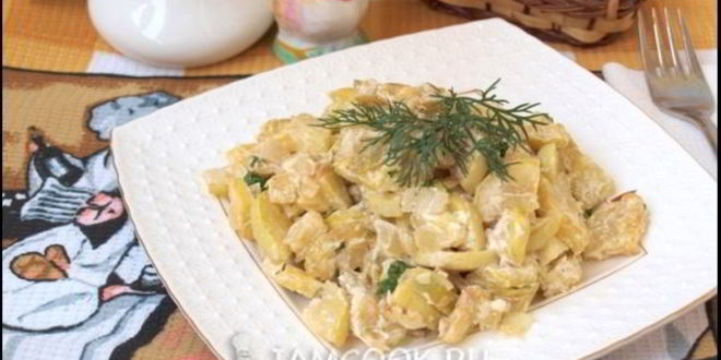 Рецепт кабачков по-венгерски