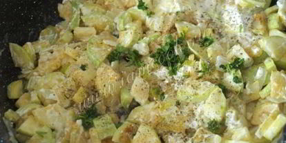 Шаг 7: кабачков по-венгерски