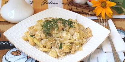 Шаг 8: кабачков по-венгерски