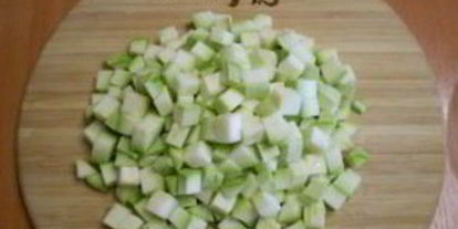 Шаг 1: кабачков, тушеных с овощами