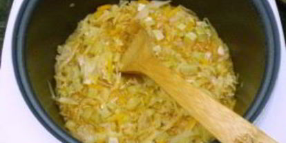 Шаг 5: кабачков, тушеных с овощами