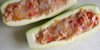 Шаг 5: кабачков в духовке, фаршированные мясом