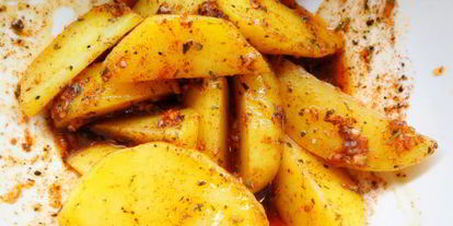 Шаг 1: картофеля, запеченного по-турецков