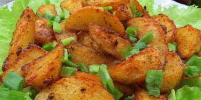 Шаг 2: картофеля, запеченного по-турецков