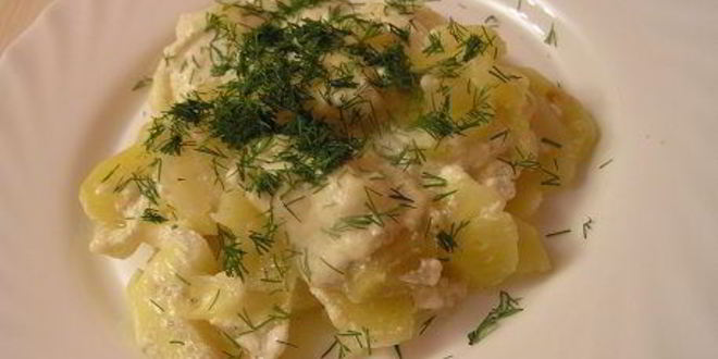 Рецепт картофельного гратен без духовки