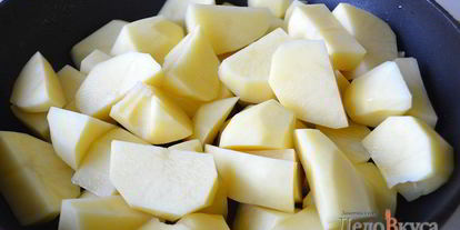 Шаг 1: картошки в духовке запеченная с сыром и сливками