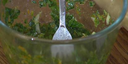 Шаг 8: киноа с цукини и сыром халуми на гриле