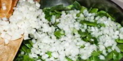 Шаг 2: лобио из стручковой фасоли с яйцом