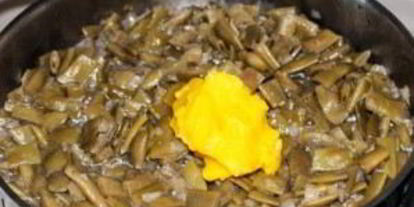 Шаг 4: лобио из стручковой фасоли с яйцом