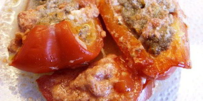 Рецепт лодочек из перца фаршированные