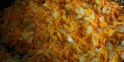 Шаг 3: перца фаршированного баклажанами в томате