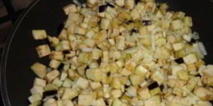 Шаг 2: перца, фаршированного грибами и овощами