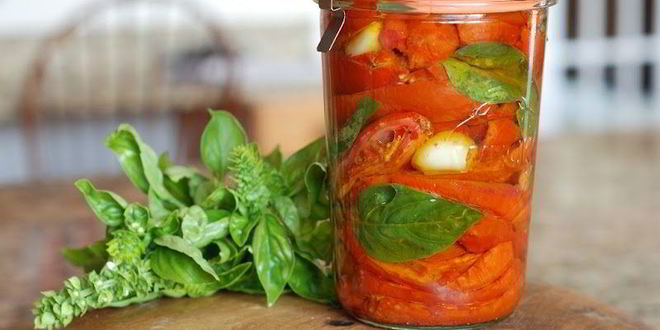 Рецепт помидоров, сушеных в духовке