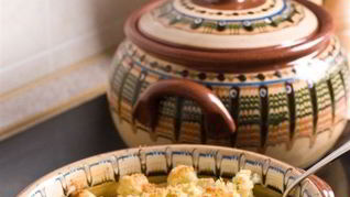 Рецепт Цветной капусты и брокколи, запеченные под сливочным соусом