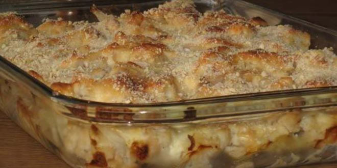 Рецепт цветной капусты под сырным соусом